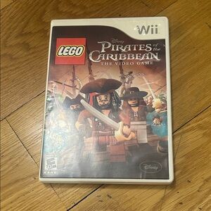LEGO Pirates of the Caribbean Wii Game - Black, Brown, Red
